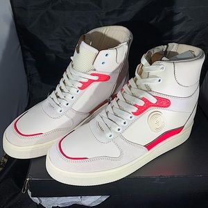 Coach Women’s High-Top Leather Sneaker